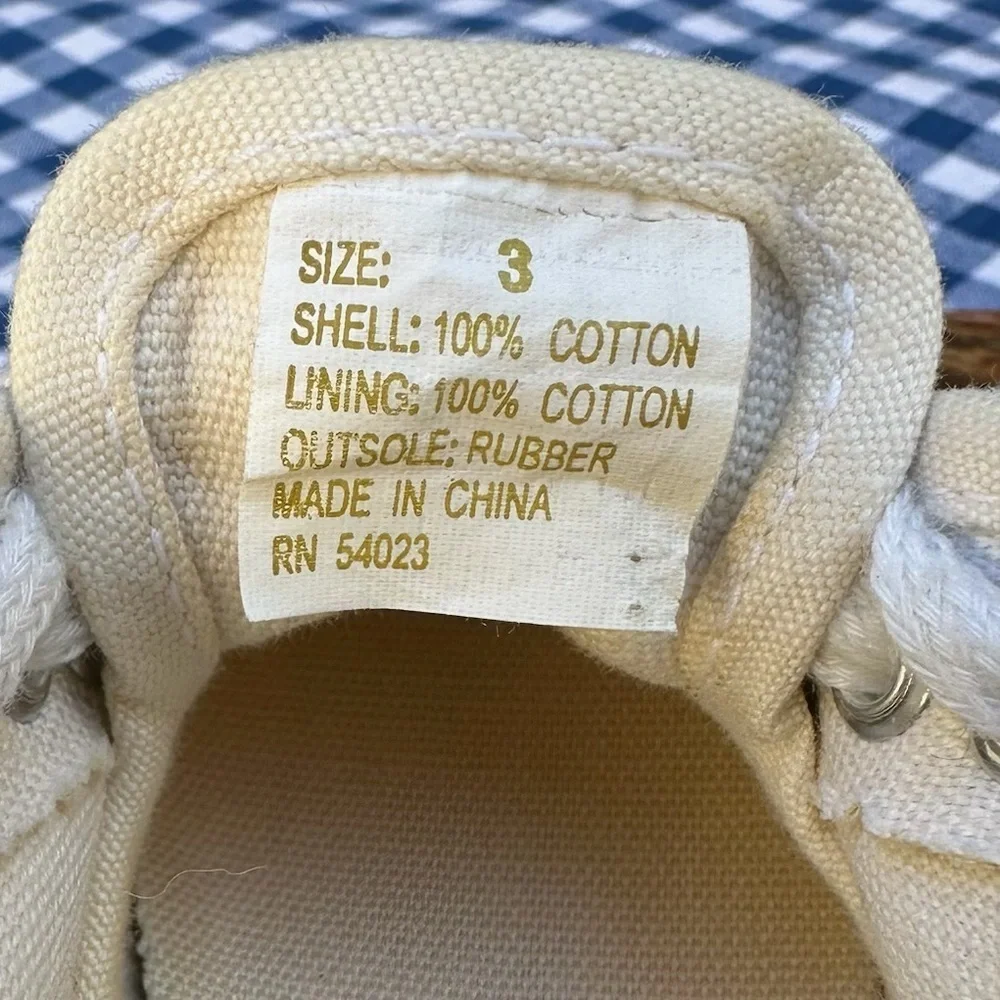 Baby Gap Toddler Low Top Sneakers - size 3